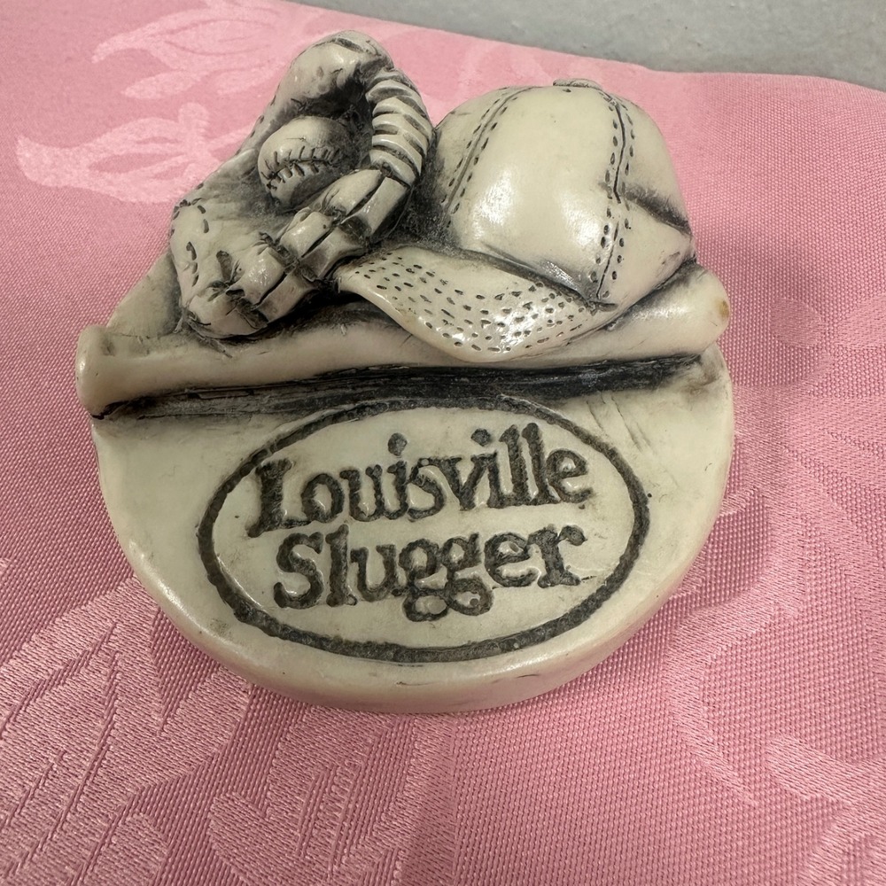Louisville Slugger Georgia Marble Baseball Figurine J Ruth 1998 Limited Edition